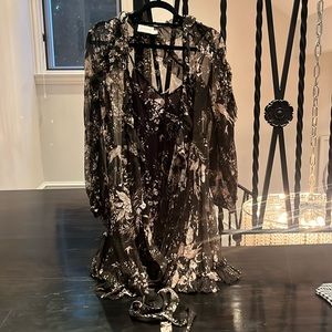 Zimmerman mini wrap dress